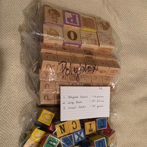 Toy Bundle: Polyblox Totems, Large & Small Blocks